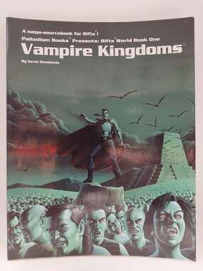 Rifts World Book One Vampire Kingdoms – Palladium Books RPG Sourcebook